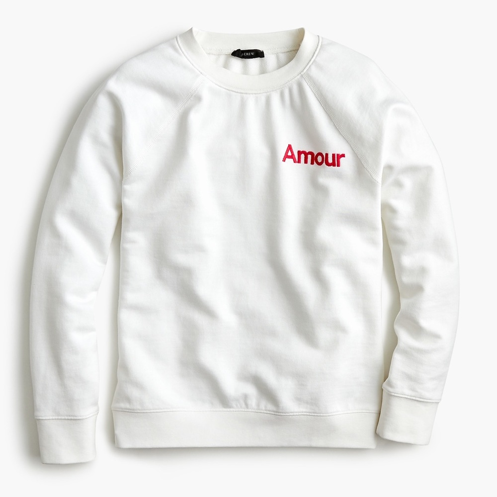 NWT J. Crew Amour Sweatshirt